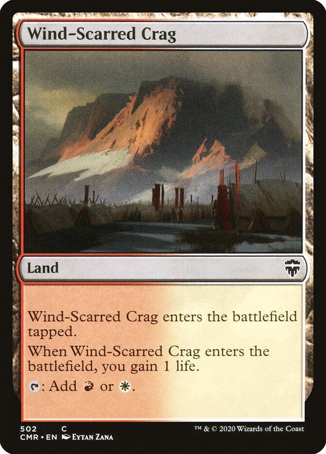 Wind-Scarred Crag [Commander Legends] 502
