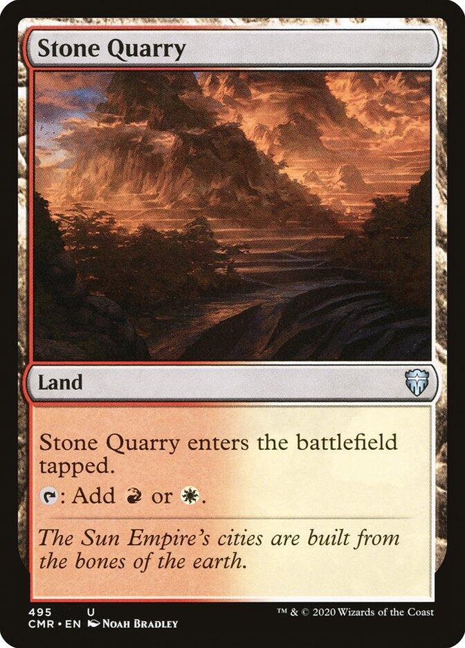 Stone Quarry [Commander Legends] 495