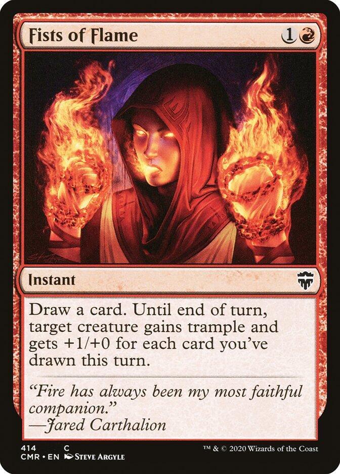 Fists of Flame [Commander Legends] 414