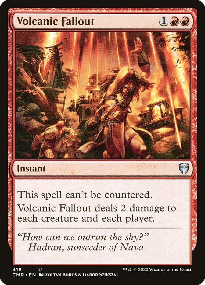 Volcanic Fallout [Commander Legends] 418