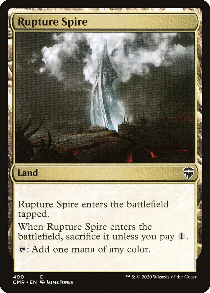 Rupture Spire (490) [Commander Legends] 490