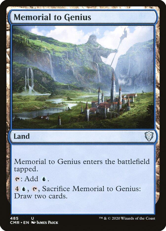 Memorial to Genius [Commander Legends] 485
