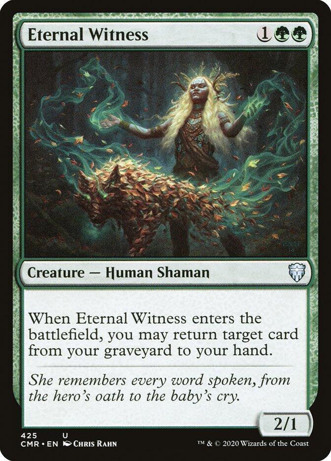 Eternal Witness [Commander Legends] 425