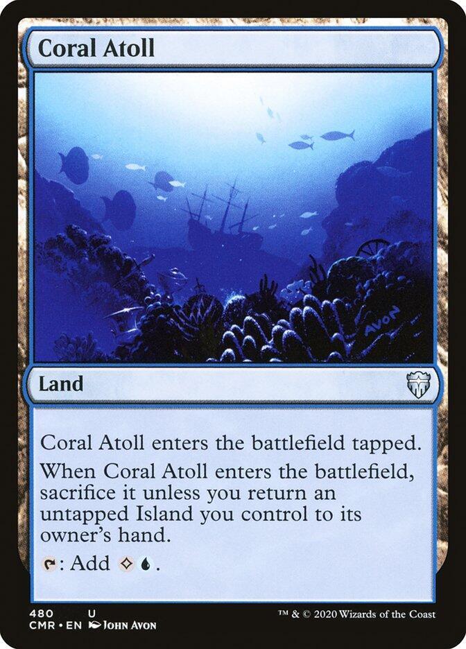 Coral Atoll [Commander Legends] 480