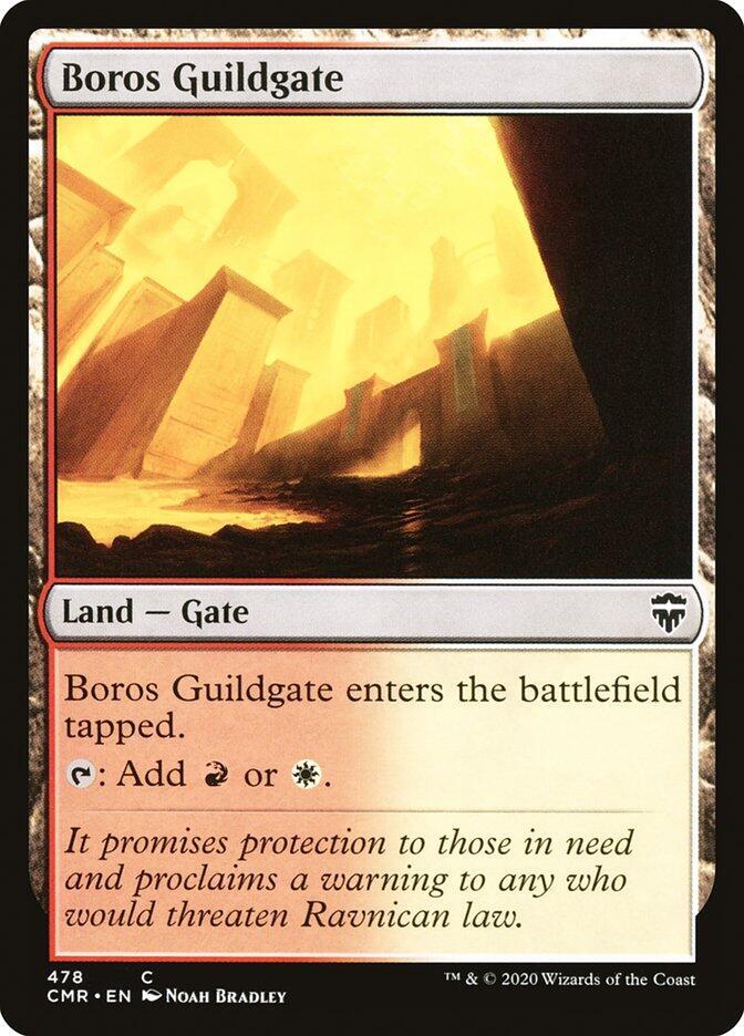 Boros Guildgate [Commander Legends] 478