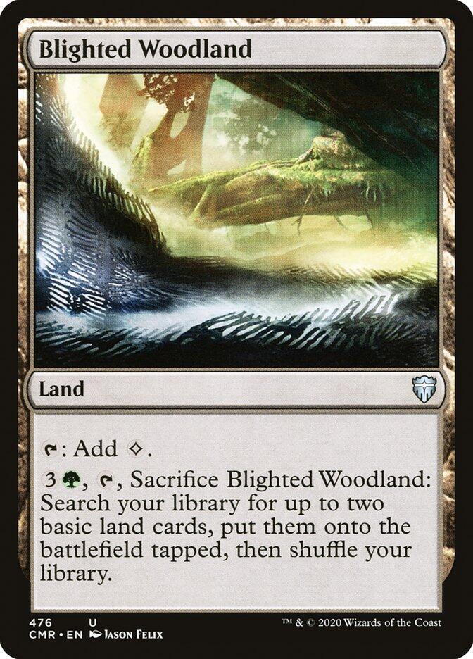 Blighted Woodland [Commander Legends] 476
