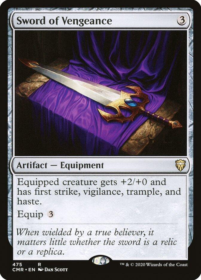 Sword of Vengeance [Commander Legends] 475
