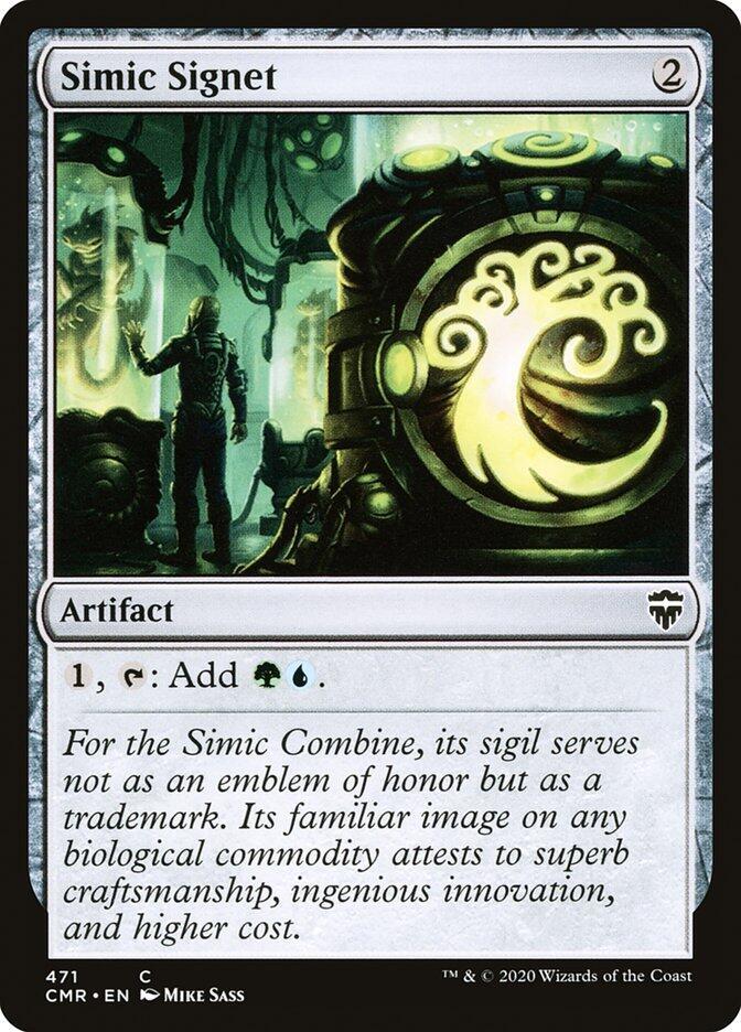 Simic Signet [Commander Legends] 471