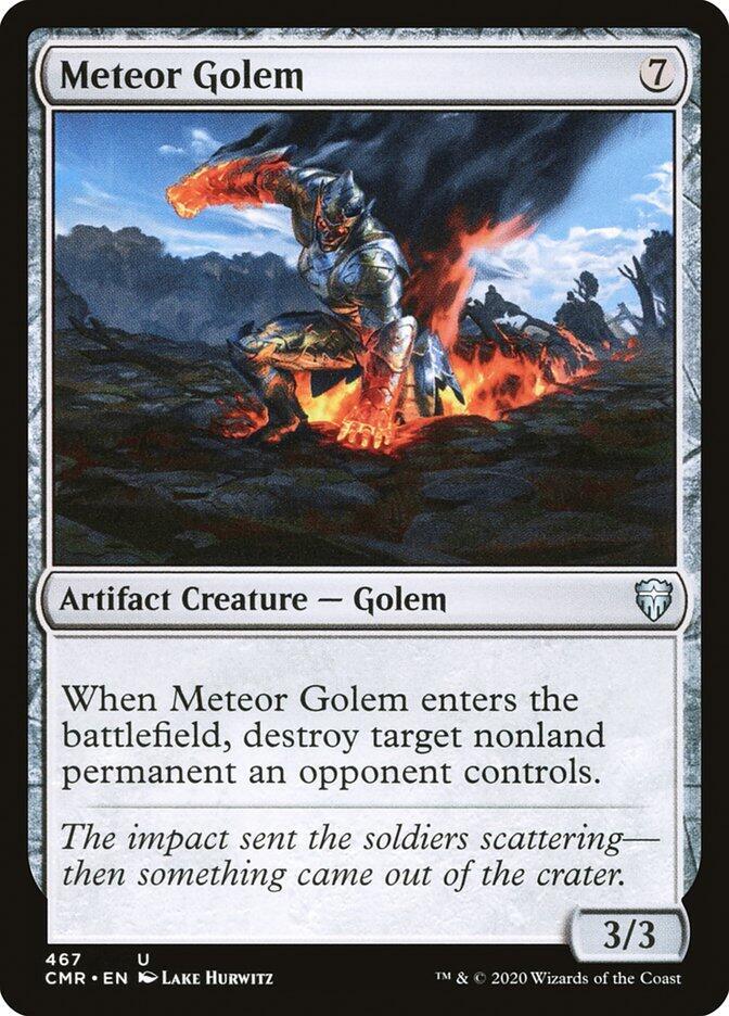Meteor Golem (467) [Commander Legends] 467