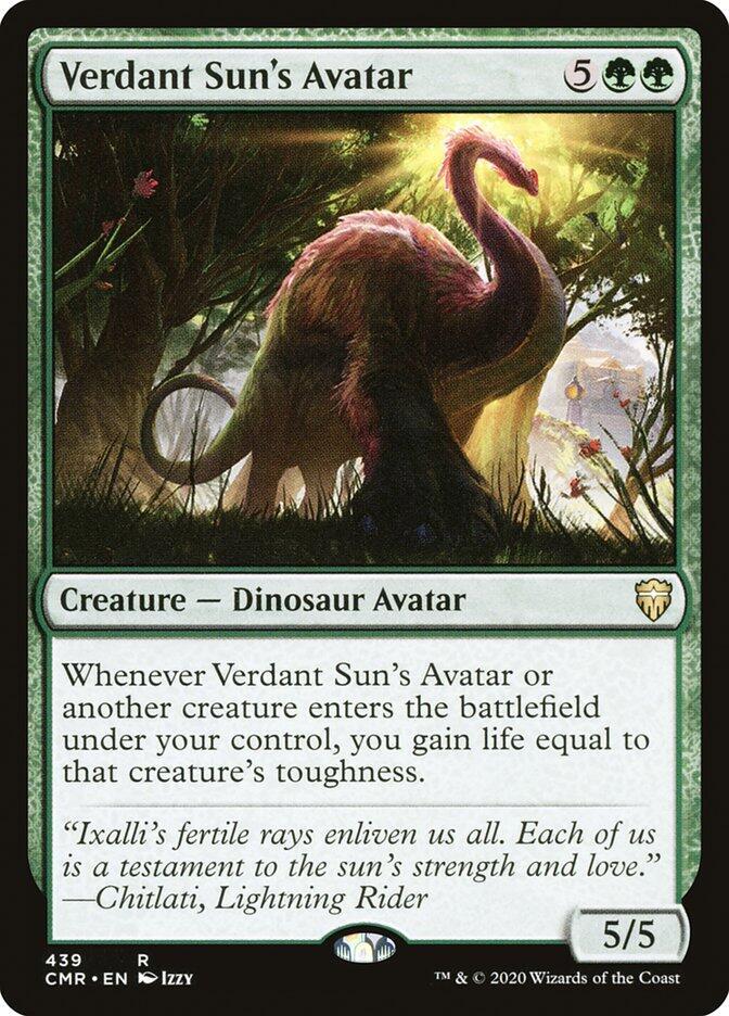 Verdant Sun's Avatar [Commander Legends] 439