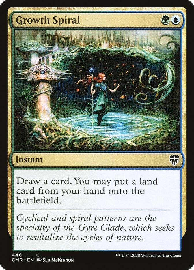 Growth Spiral [Commander Legends] 446