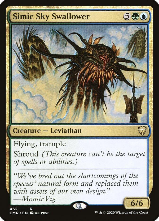 Simic Sky Swallower [Commander Legends] 452