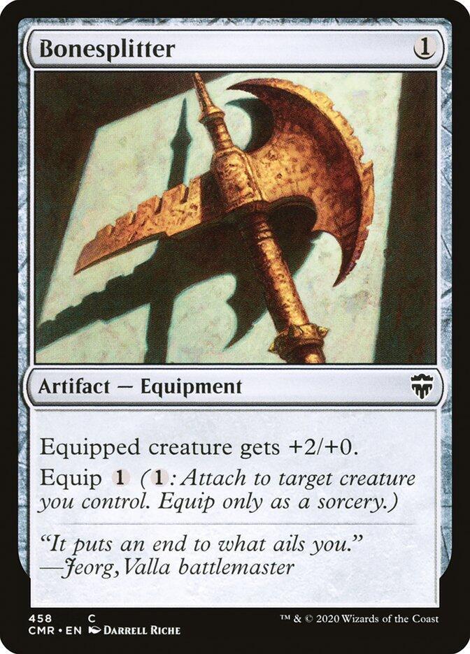 Bonesplitter [Commander Legends] 458