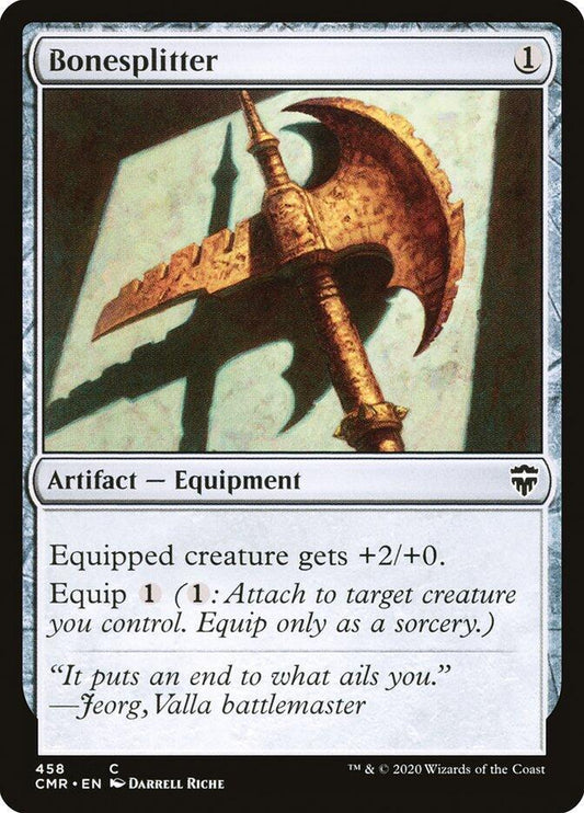 Bonesplitter [Commander Legends] 458