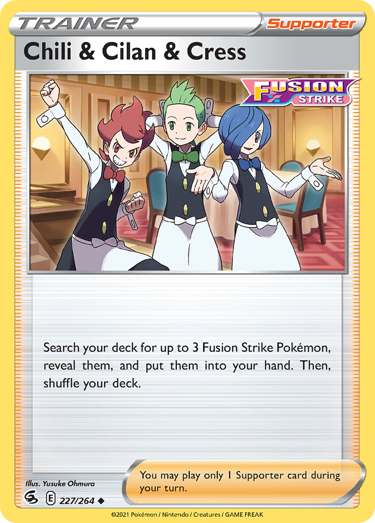 Chili & Cilan & Cress - 227/264 Fusion Strike