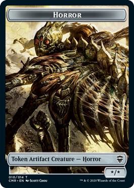 Horror Token [Commander Legends] 10