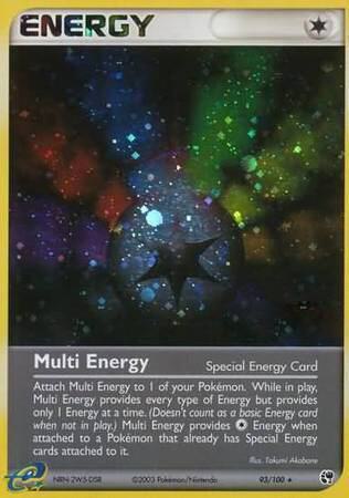 Multi Energy (Special) 93/100 (League Promo) [League & Championship Cards] 093/100
