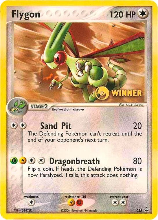 Flygon - 025 (e-League) [Winner] [Nintendo Promos] 025