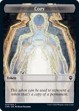 Copy // Elf Warrior Double-Sided Token [Commander Legends] 13 // 8
