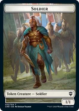 Soldier // The Monarch Double-Sided Token [Commander Legends] 2 // 14