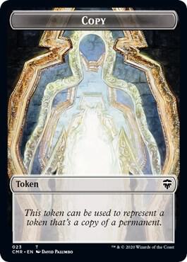 Copy // Saproling Double-Sided Token [Commander Legends] 23 // 22