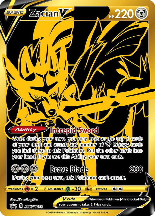 Zacian V - SWSH076 [SWSH: Sword & Shield Promo Cards] SWSH076