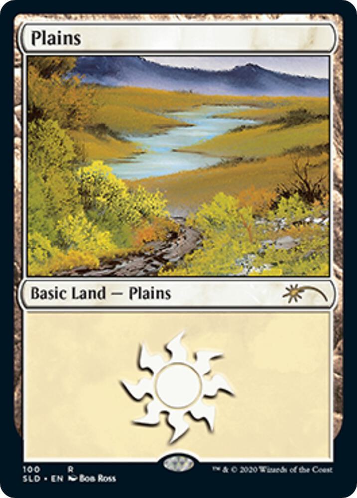 Plains (100) (Bob Ross) [Secret Lair Drop Series] 100