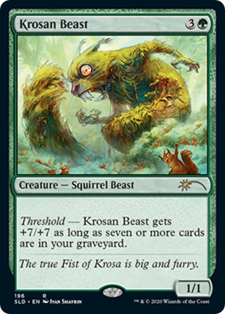 Krosan Beast [Secret Lair Drop Series] 196