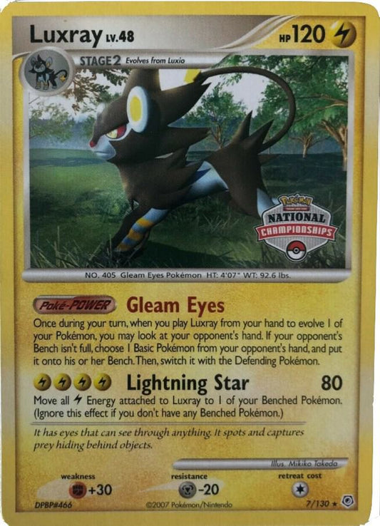 Luxray - 7/130 (National Championships) [League & Championship Cards] 007/130