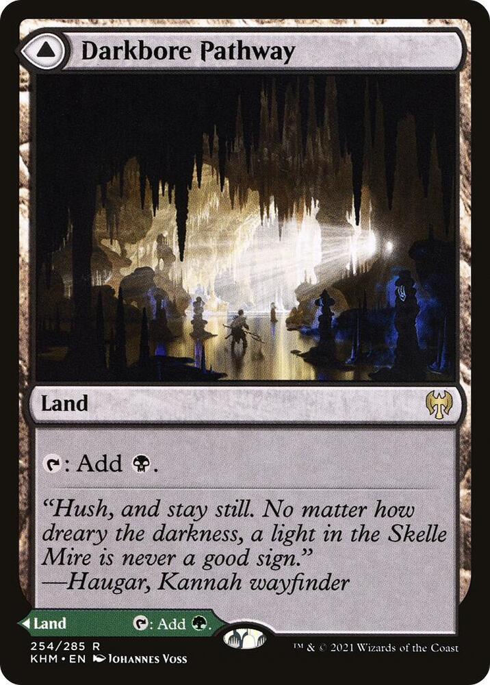 Darkbore Pathway [Kaldheim] 254
