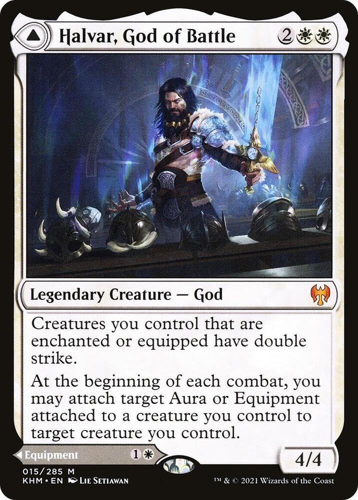 Halvar, God of Battle [Kaldheim] 15