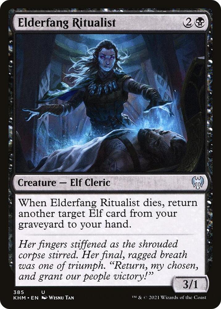 Elderfang Ritualist [Kaldheim] 385