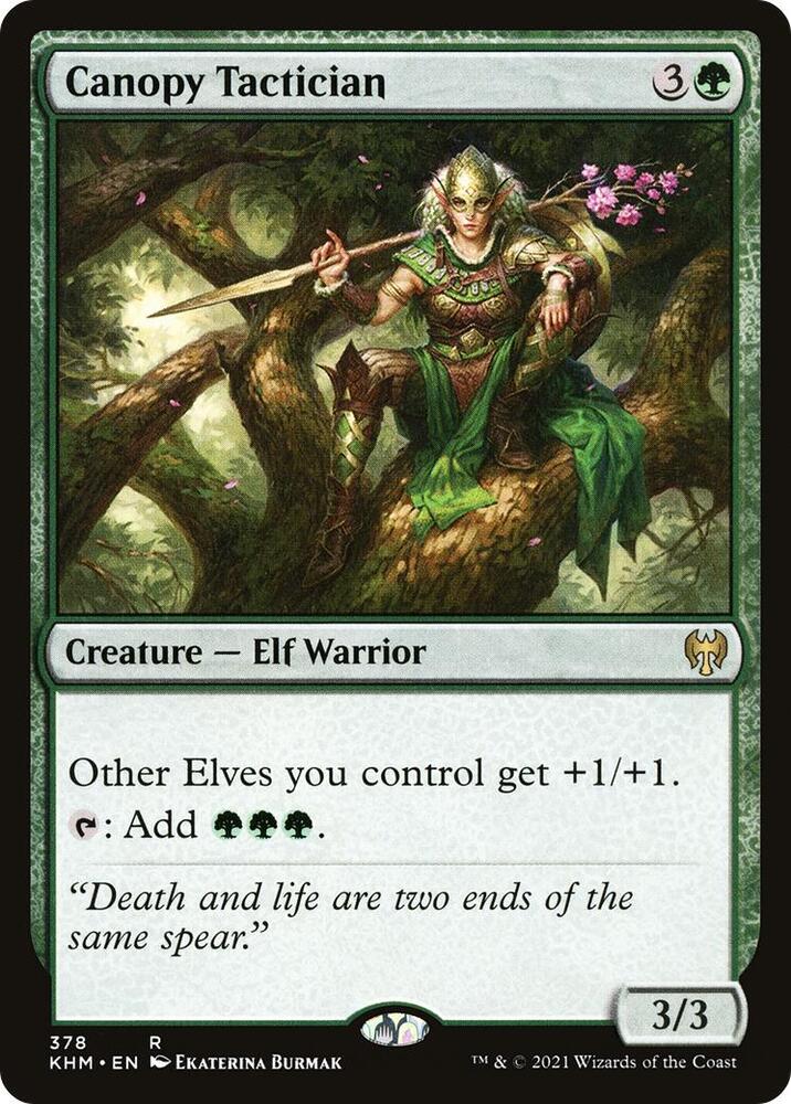 Canopy Tactician [Kaldheim] 378