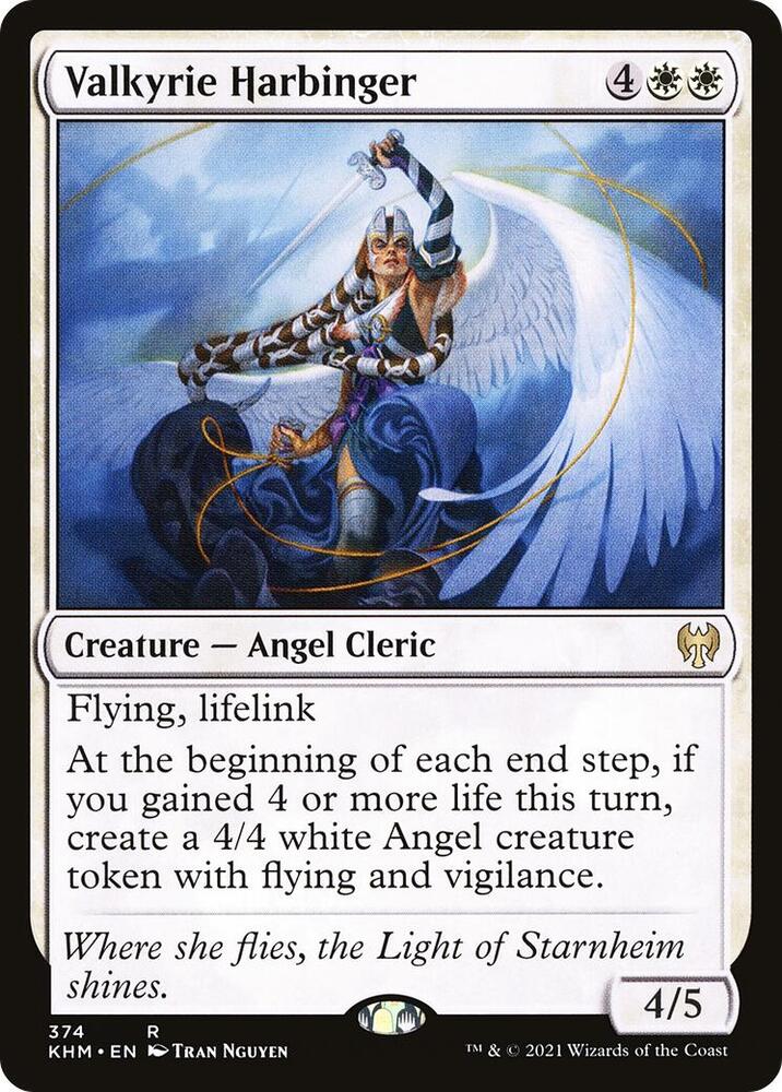 Valkyrie Harbinger [Kaldheim] 374