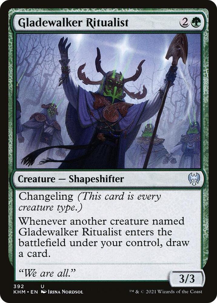 Gladewalker Ritualist [Kaldheim] 392