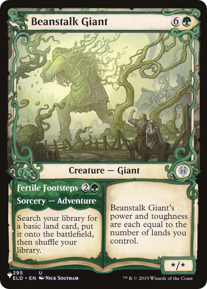 Beanstalk Giant (Showcase) [The List Reprints] 295/269
