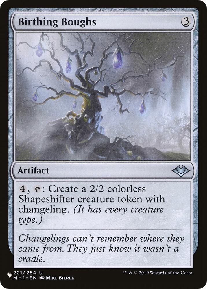 Birthing Boughs [The List Reprints] 221/254
