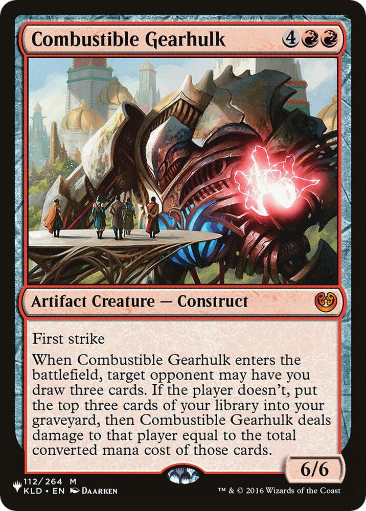 Combustible Gearhulk [The List Reprints] 112/264