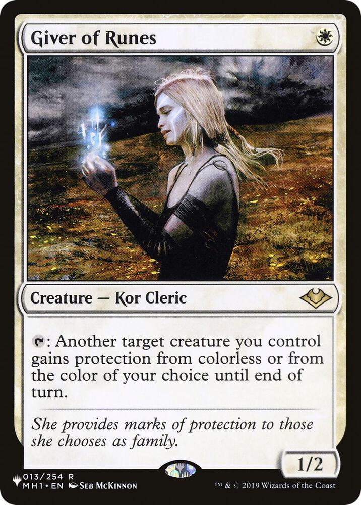 Giver of Runes [The List Reprints] 013/254