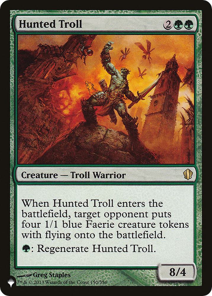 Hunted Troll [The List Reprints] 150/356