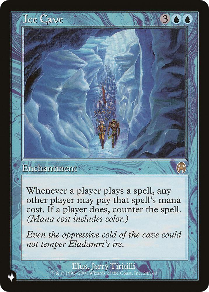 Ice Cave [The List Reprints] 24/143