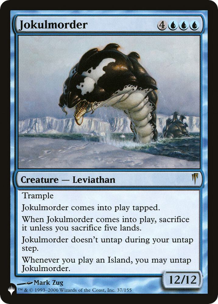 Jokulmorder [The List Reprints] 37/155