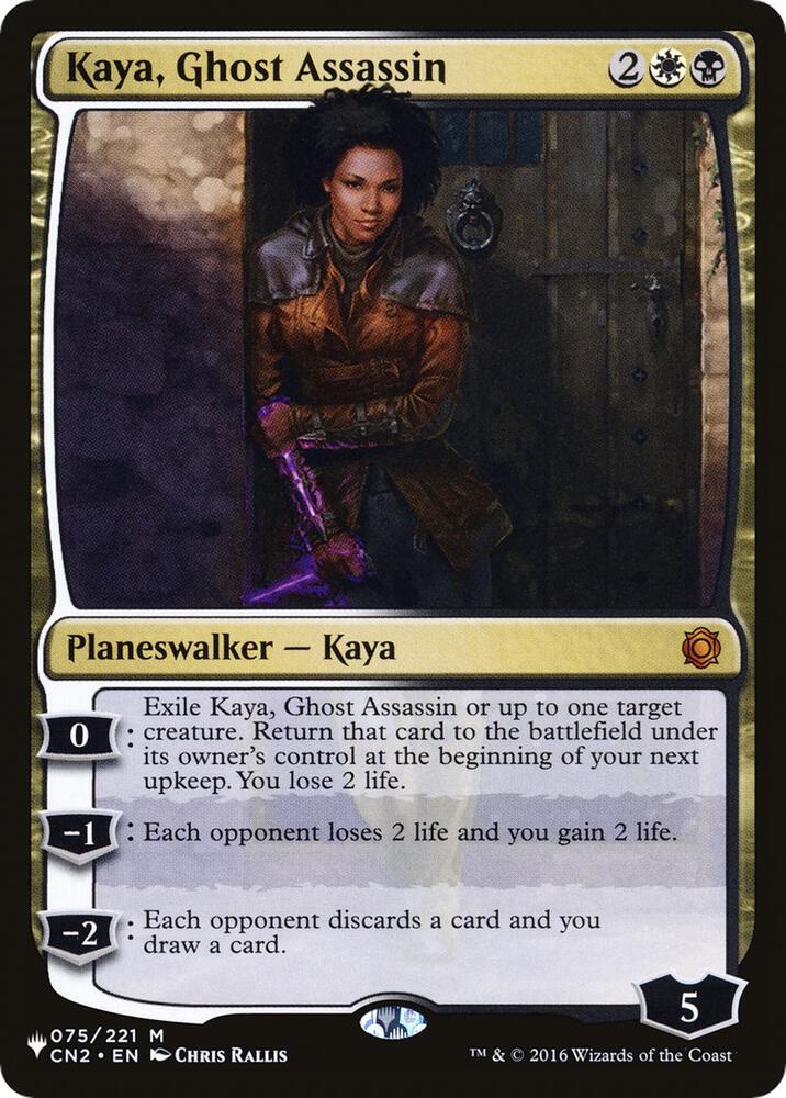 Kaya, Ghost Assassin [The List Reprints] 075/221