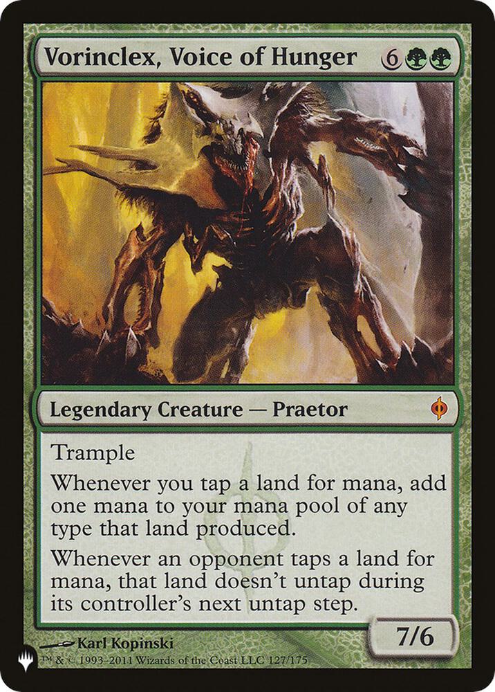 Vorinclex, Voice of Hunger [The List Reprints] 127/175