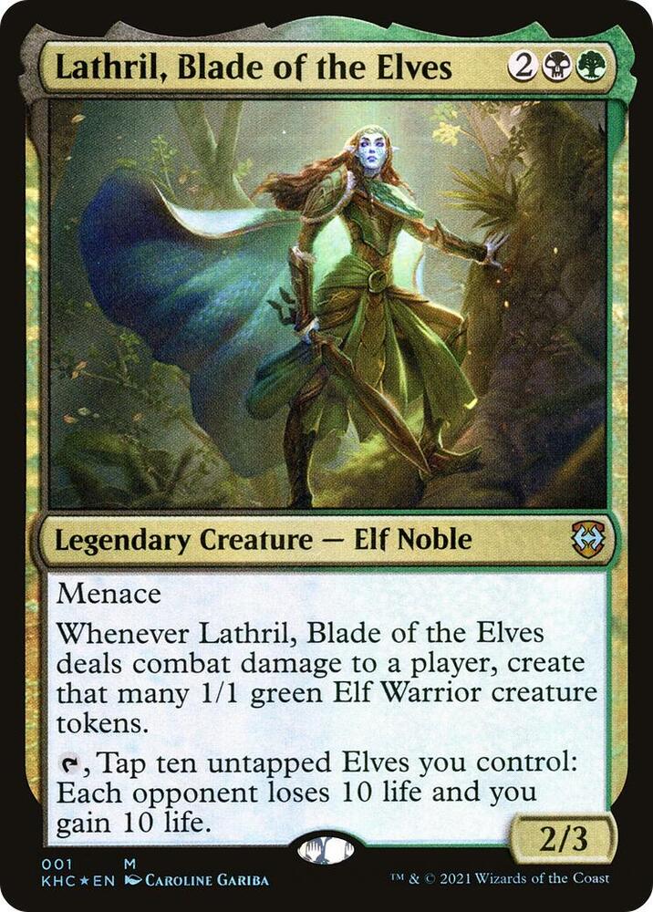 Lathril, Blade of the Elves [Commander: Kaldheim] 1