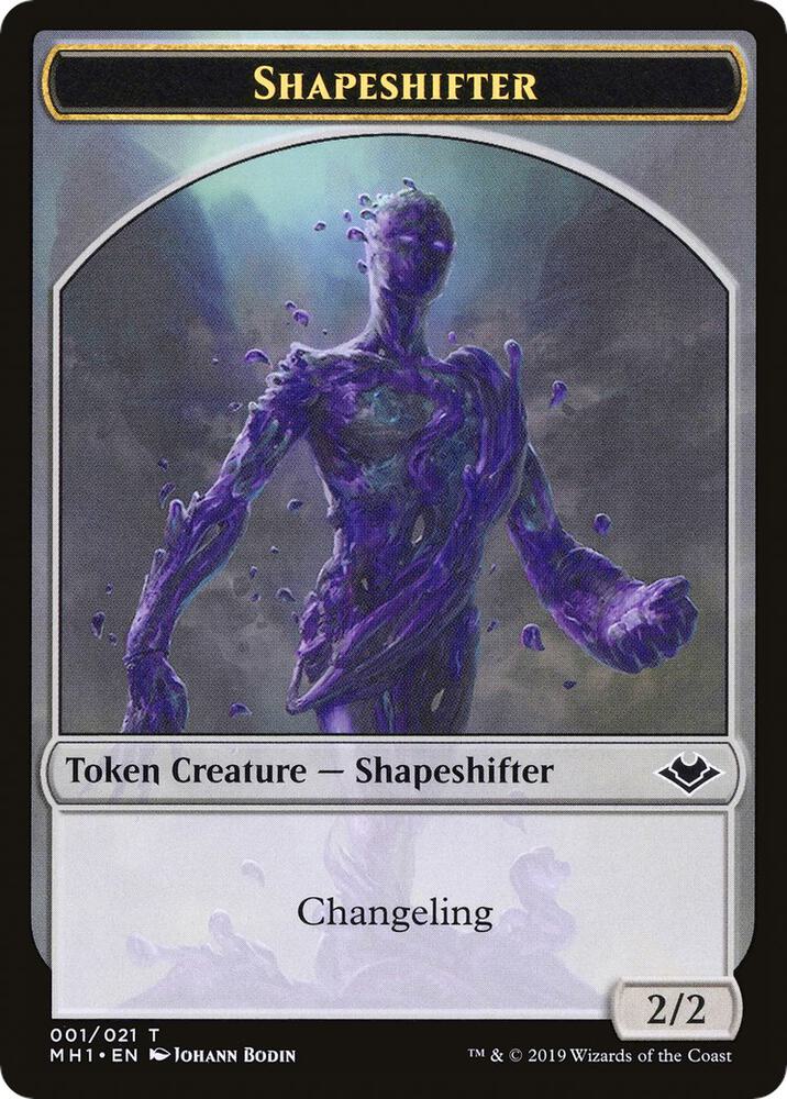 Shapeshifter // Myr Double-Sided Token [Modern Horizons] 1 // 19