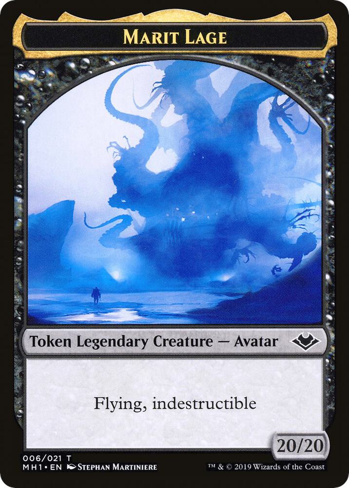 Marit Lage // Zombie Double-Sided Token [Modern Horizons] 6 // 7