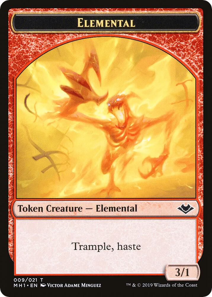 Elemental (009) // Spirit Double-Sided Token [Modern Horizons] 9 // 16