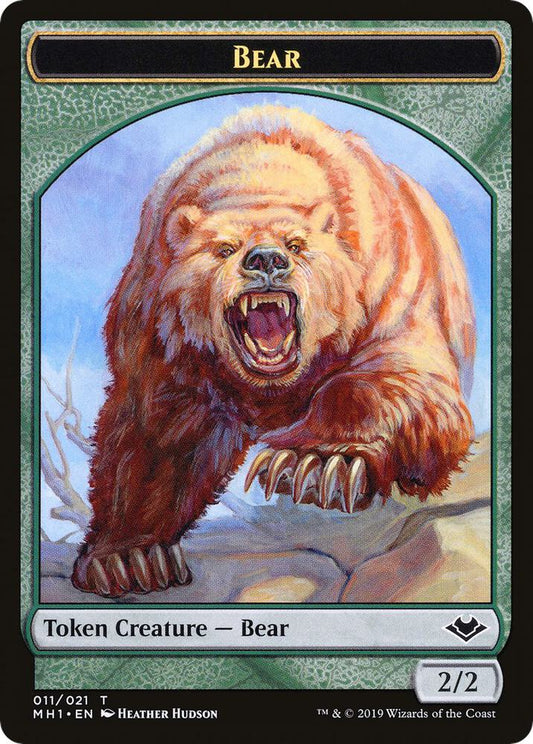 Bear // Spirit Double-Sided Token [Modern Horizons] 11 // 16