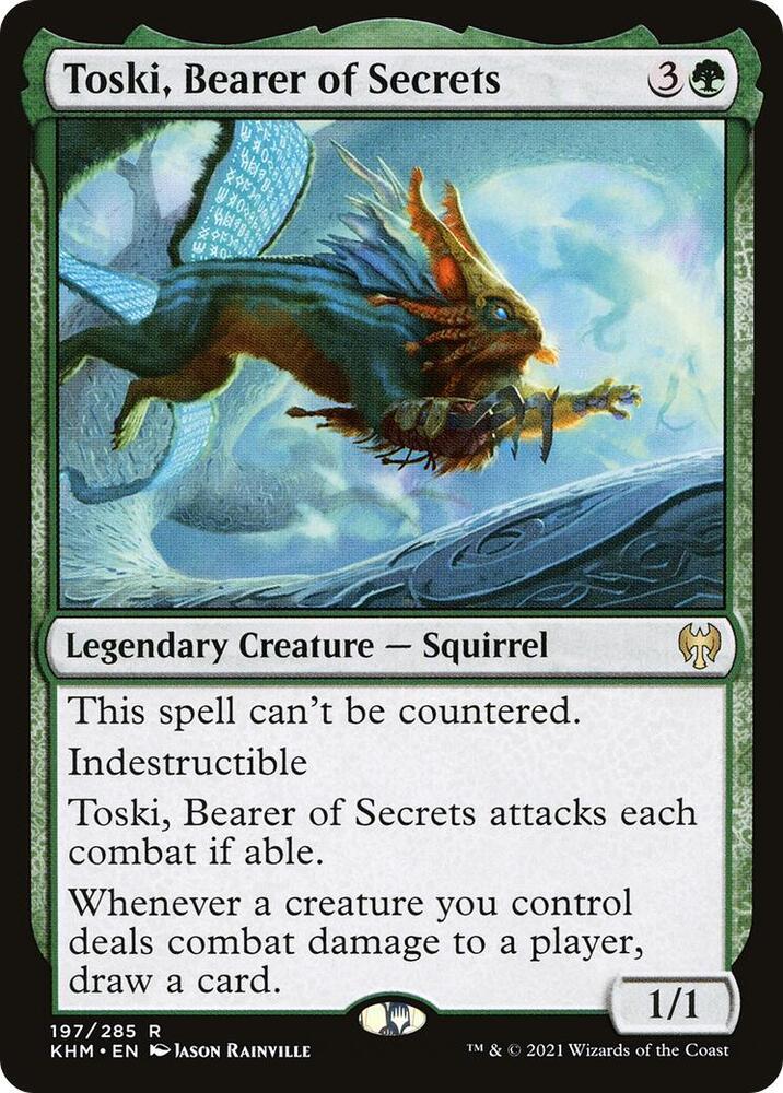 Toski, Bearer of Secrets [Kaldheim] 197